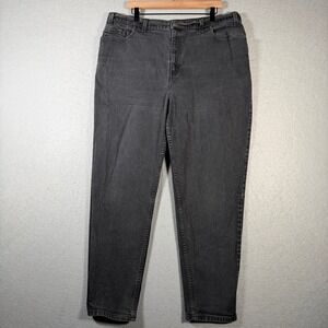 Vintage Levi's 550 Women's Relaxed Fit Tapered Leg Gray Denim Jeans W20 M Y2K